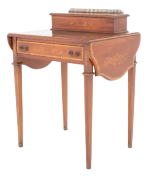 Ladies Writing Table in Revival Mahogany, 1920s