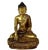 19th Century Gilt Bronze Seated Buddha For Sale - Image 10 of 11