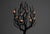 Large Tree Shaped Candleholder in Hand Forged Steel, 1960s For Sale - Image 6 of 12