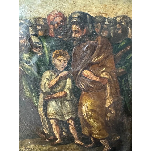 17th Century Pair of 17th Century Paintings For Sale - Image 5 of 9