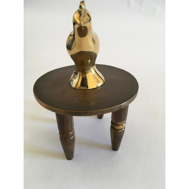 Concetto Pozzati, Postmodern Abstract Lucky Charm Sculpture, 1982, Bronze For Sale - Image 13 of 18