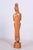 Vintage Asian Sculpture in Lacquered Wood, 1950s For Sale - Image 11 of 12
