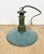 Industrial Green Enamel Pendant Lamp with Cast Aluminium Top, 1960 For Sale - Image 11 of 16