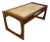 1960s Danish Modern Stone Tile-Top Coffee Table For Sale