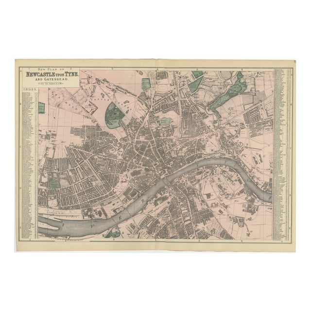 Victorian Newcastle Upon Tyne and Gateshead, 1885 For Sale