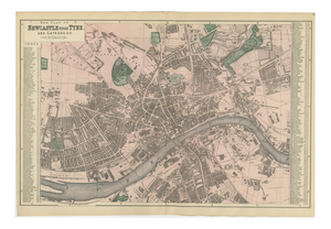 Victorian Newcastle Upon Tyne and Gateshead, 1885