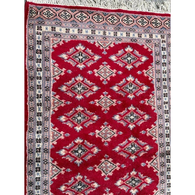 Small Vintage Pakistani Rug, 1980s For Sale - Image 3 of 13