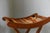 Mid-Century Wood Folding Stool From the Studio of Tawny Chatmon For Sale - Image 4 of 5