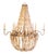 Medium Empire Oyster Shell Chandelier by Lowcountry Originals For Sale