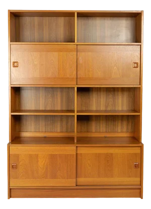 Wooden Domino Shelf System, 1960s