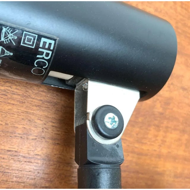 Metal Postmodern German Minimalist Clamp Lamp from Erco, 1980s For Sale - Image 7 of 18