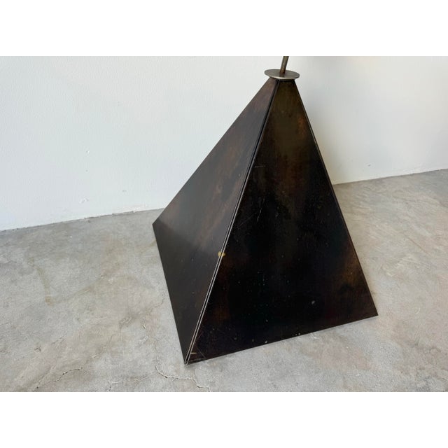 1970's Curtis Jere "Three Birds in Flight" Metal Floor Sculpture For Sale - Image 11 of 12