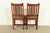 Lifetime Furniture Antique Mission Oak and Cane Arts & Crafts Dining Chairs, Set of Five For Sale - Image 10 of 11