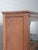 Late 20th Century Vintage Indian Teak Display Cabinet With Glass Door and Three Interior Shelves For Sale - Image 5 of 6