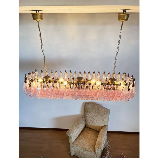 Murano Poliedri Chandelier by Carlo Scarpa, 1990 For Sale - Image 18 of 18