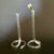 1960s Vintage Glass Tube Bud Vases – Elegant Minimalist Clear Glass Single Stem Vases For Sale - Image 5 of 8