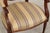 Louis XVI Style Mahogany Open Arm Fauteuil Chair For Sale - Image 10 of 18