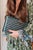 Authentic vintage Prada circa 2012 In excellent condition, in line with age Black and teal madras leather Canvas hand...