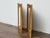 Pair of Painted Wood Mirrors with Bamboo Frames and Tribal Motif Detailing For Sale - Image 12 of 12