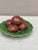 Rustic Small Portuguese Majolica Palissy Chesnuts Platter Caldas Da Rainha For Sale - Image 3 of 4