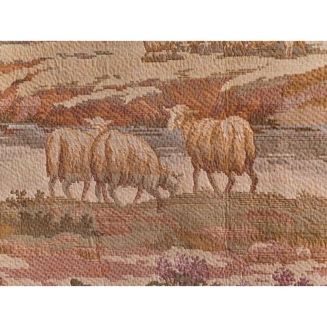 Shepherds Idyll Tapestry in Woven Textile For Sale - Image 3 of 8