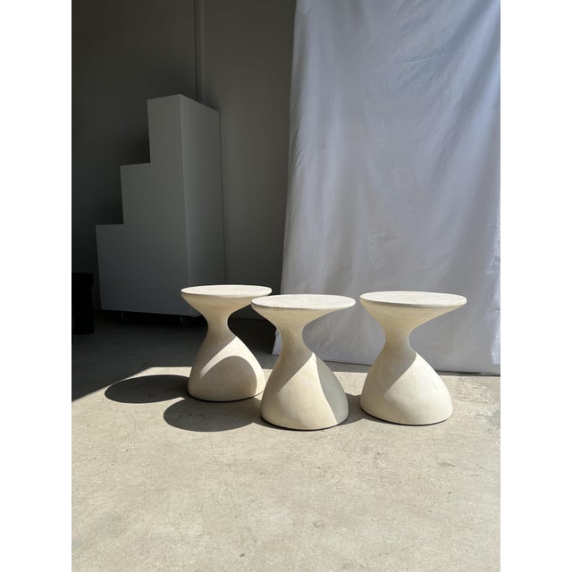 Ivory Vintage Side Table in Wood, 2010s For Sale - Image 8 of 18