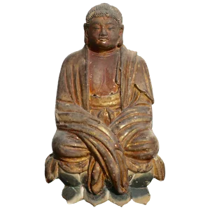 Early Ming Dynasty Chinese Buddha Statue, Circa 14th Century