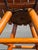 Wood Pair Original MCM Arthur Umanoff Style Wood Slat Stools For Sale - Image 7 of 7