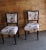 Textile Art Deco Dining Chairs, 1930s, Set of 3 For Sale - Image 7 of 10
