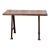 Industrial a-Frame Wood and Metal Standing Desk For Sale