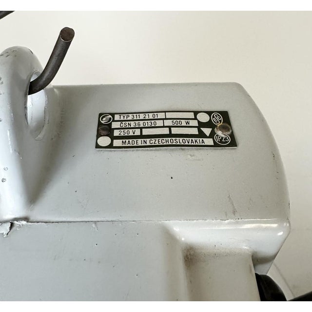 Large Industrial Aluminium Pendant Light from Elektrosvit, 1960s For Sale - Image 12 of 18