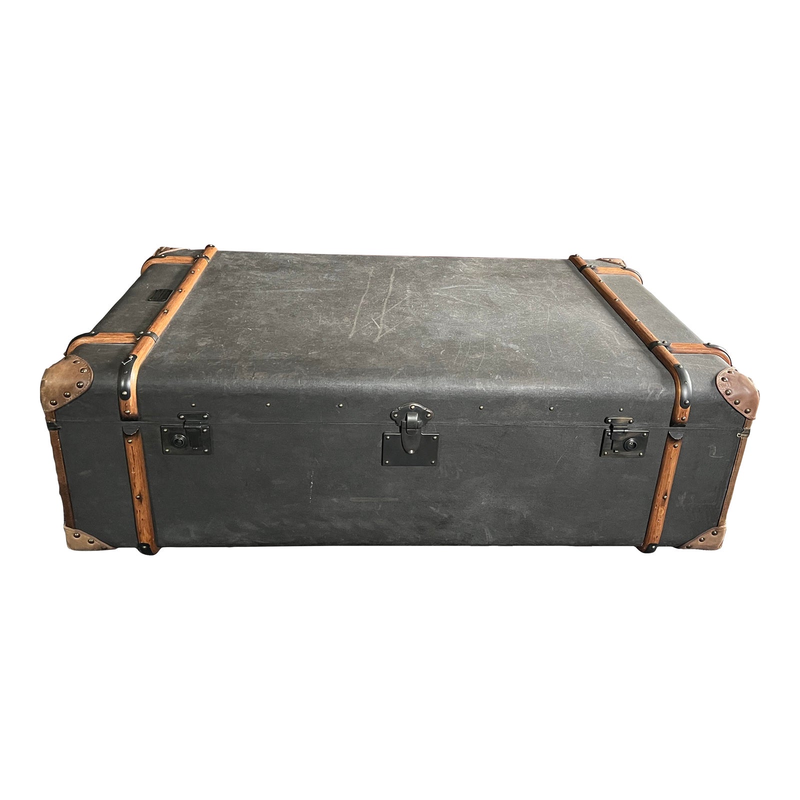 Restoration Hardware “Richards” Trunk Coffee Table Chairish