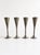Silver Art Deco Pewter Liquor Goblets by Just Andersen with Monogram KL, 1930s, Set of 4 For Sale - Image 8 of 8