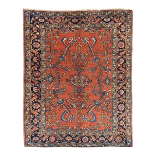 Antique Lillihan Rug 5'2'' x 6'4'' For Sale