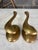 Modern Modern Brass Candelabra Wall Sconce Pair For Sale - Image 3 of 7