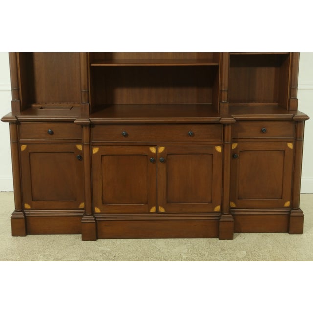 Approx: 50 Years Old Adjustable Shelves Quality Construction Nice Inlay Work Throughout Hand Crafted Can Be Used As Open...