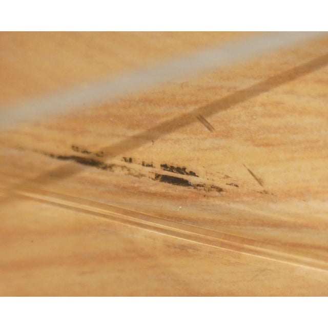 Vintage Magazine Rack in Acrylic Glass, 1980s For Sale - Image 9 of 11