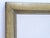 Vintage Wooden Brass Tone Mirror For Sale - Image 4 of 4