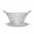 1960s Anchor Hocking Wexford Salad Bowl Serving Set-Clear Glass-Spoon-Fork-Vintage For Sale - Image 5 of 11