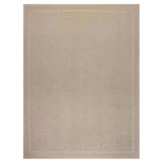 Contemporary Aubusson Rug by Eric Cohler for Doris Leslie Blau For Sale