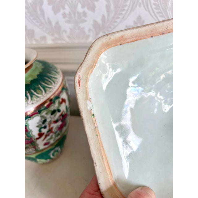 Antique Rose Medallion Covered Tureen For Sale - Image 9 of 10