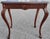 Mid 20th Century Pair of French Country American Made Mahogany Carved Side End Tables For Sale - Image 10 of 12