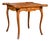 French 1860s Napoleon III Walnut Game Table with Four Drawers and Cabriole Legs For Sale
