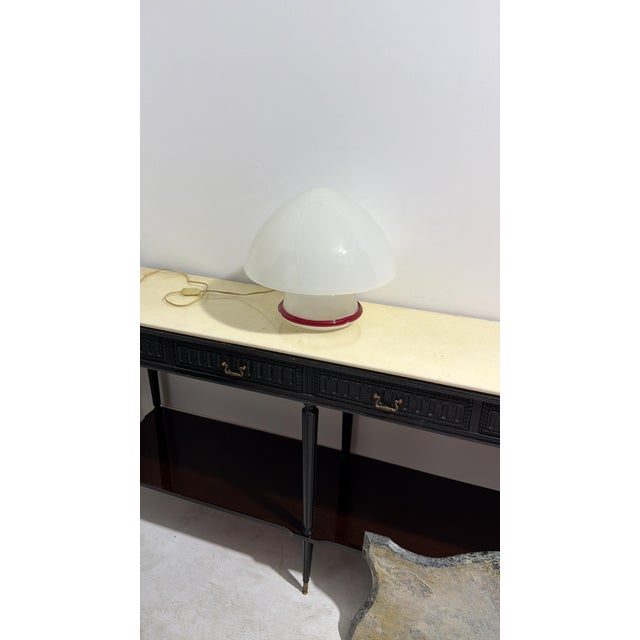 Glass Large Murano Glass Table Lamp, 1970s For Sale - Image 7 of 14