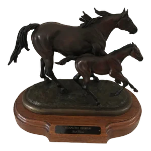 Bob Parks “Prospective Champion” Bronze Sculpture