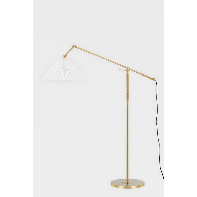 Designed by Mark D. Sikes for Hudson Valley Lighting Width/Diameter: 16.25" Height: 56.25" Length: 45.50"...