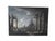 Antique oil on canvas painting, dating from the 18th century, depicting classical Roman ruins with figures in period...