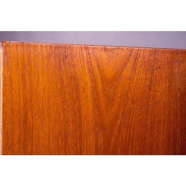 Danish Teak Secretaire by Arne Wahl Iversen for Vinde Møbelfabrik, 1960s For Sale - Image 12 of 14
