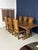 Antique Elizabethan Jacobean Style Oak Refectory Dining Table and Chairs, 1900, Set of 7 For Sale - Image 9 of 18