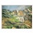 1977 After Paul Cezanne "Houses in Provence", Large Full-Color Print For Sale